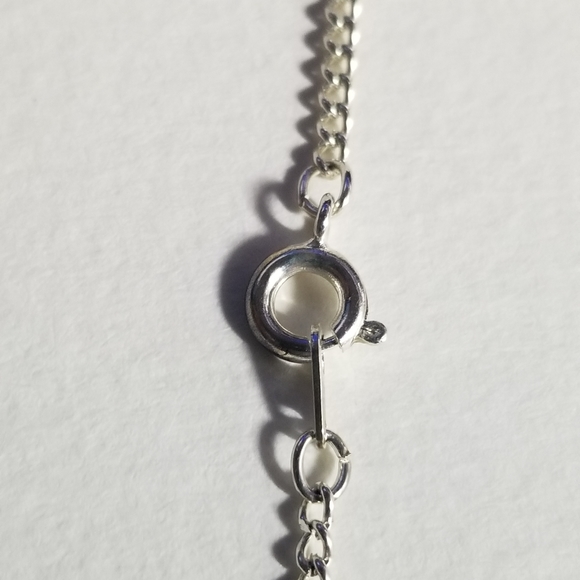 relisted -Vintage slide locket necklace Victorian lady silver tone - Picture 6 of 17